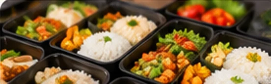 Individual meal boxes